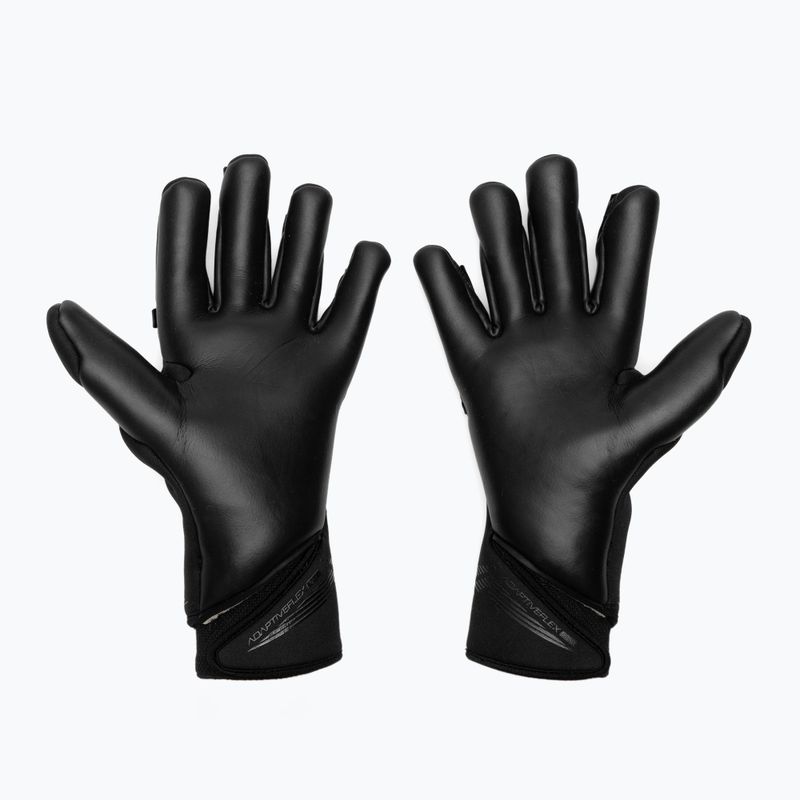 Brankářské rukavice Reusch Attrakt Duo Strapless black/silver/black 3