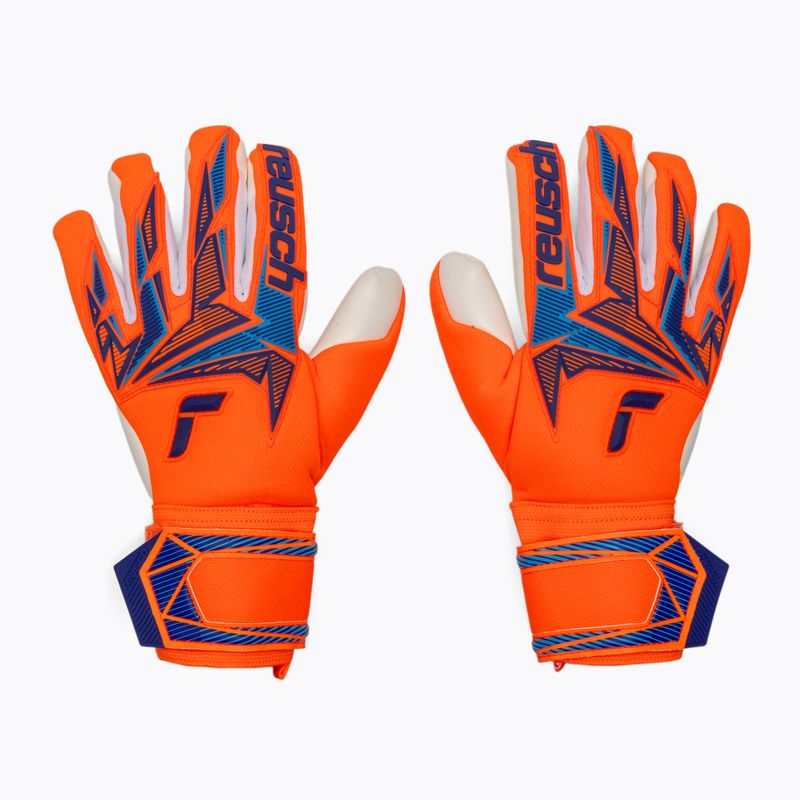 Brankářské rukavice Reusch Attrakt Freegel Advance shocking orange/blue 2