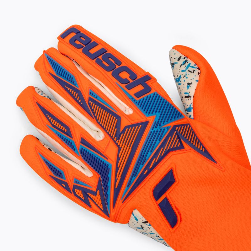 Brankářské rukavice Reusch Attrakt Freegel Fusion shocking orange/blue 4