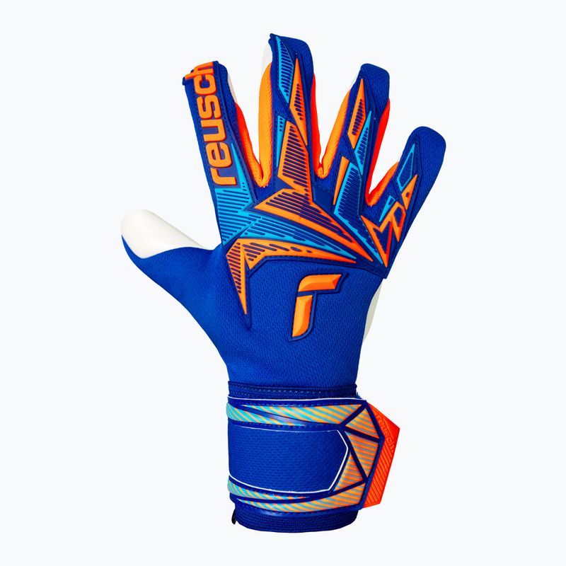 Brankářské rukavice Reusch Attrakt Freegel Advance sharp blue/shocking orange 2