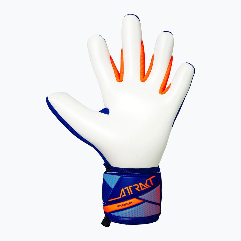 Brankářské rukavice Reusch Attrakt Freegel Advance sharp blue/shocking orange 3