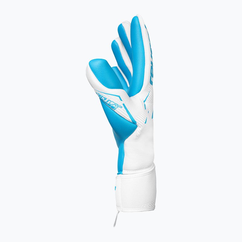 Brankářské rukavice Reusch Fastgrip Aqua white/aqua blue 2