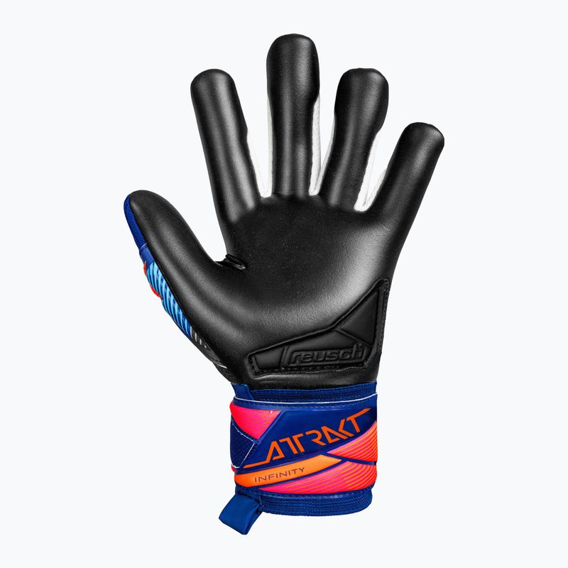 Brankářské rukavice Reusch Attrakt Infinity Evolution NC sharp blue/shocking orange/black 3