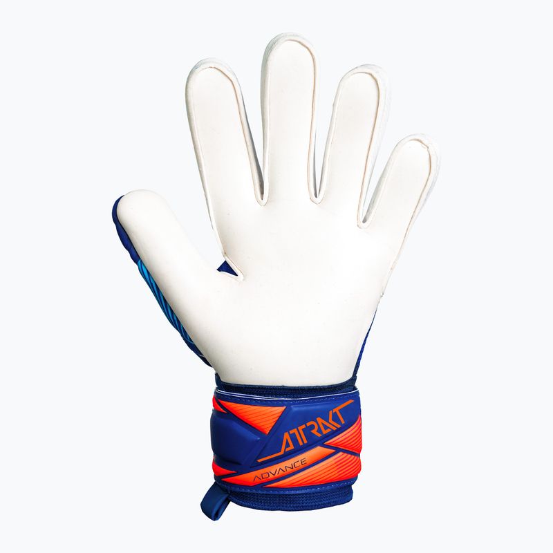 Brankářské rukavice Reusch Attrakt Advance sharp blue/white/shocking orange 3
