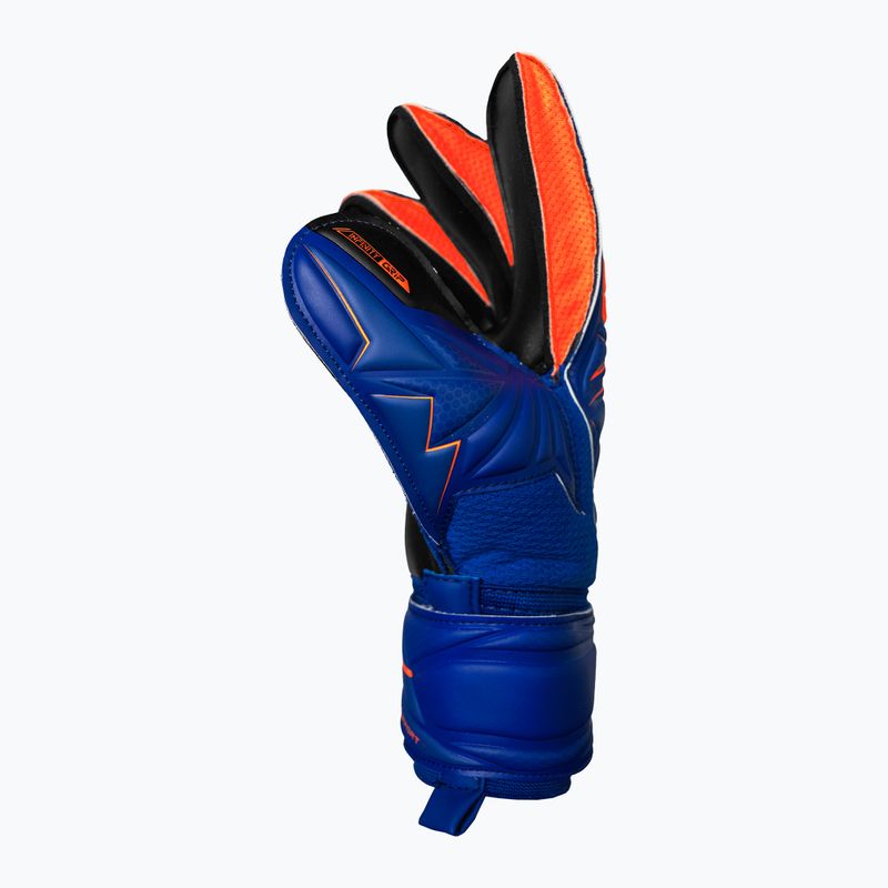 Brankářské rukavice Reusch Attrakt Infinity Finger Support sharp blue/shocking orange/black 4