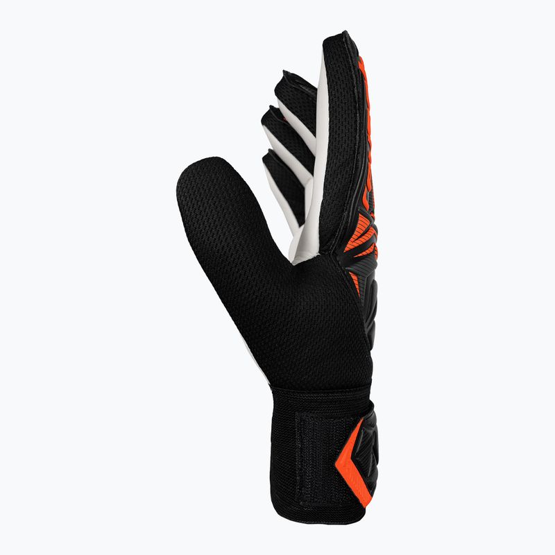 Brankářské rukavice Reusch Attrakt Starter Solid black/shocking orange 4