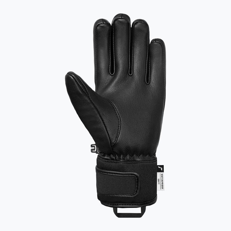 Dámské lyžařské rukavice Reusch Charlize R-Tex XT black/steel gray/silver 3