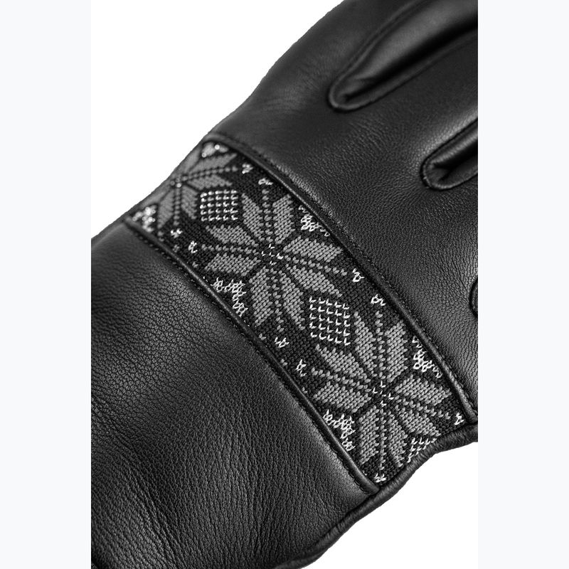 Dámské lyžařské rukavice Reusch Charlize R-Tex XT black/steel gray/silver 5