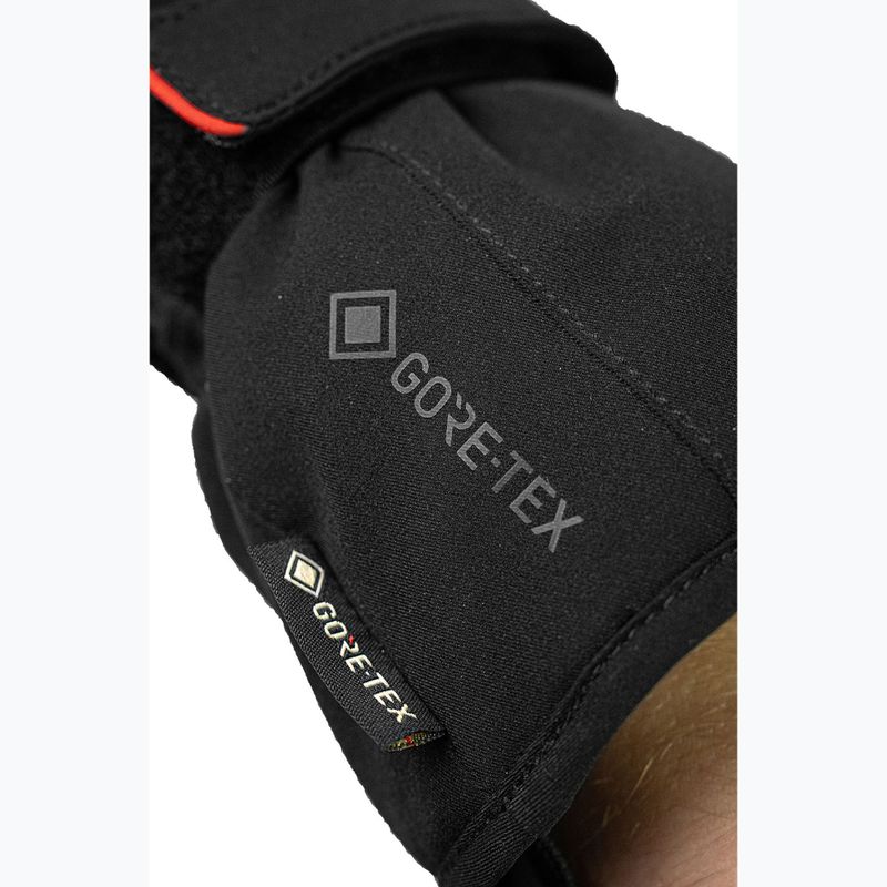 Lyžařské rukavice Reusch Morris GORE-TEX black/fire red 7
