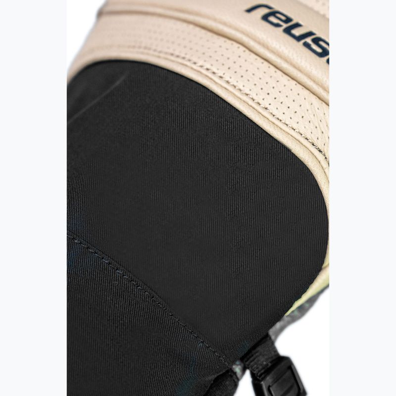 Lyžařské rukavice Reusch Alpine Heritage tan / black 5