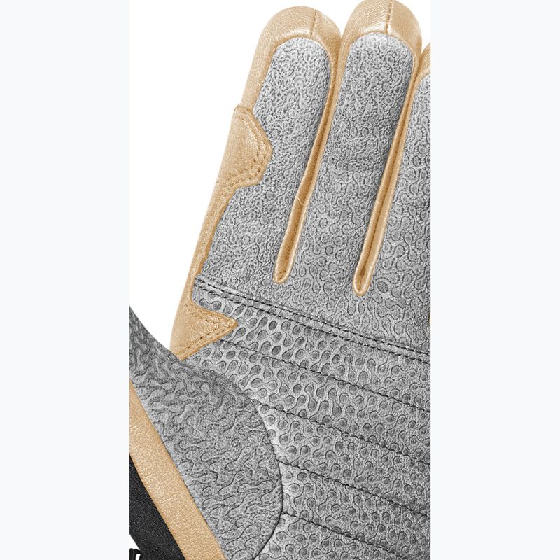 Lyžařské rukavice Reusch Alpine Heritage tan / black 6