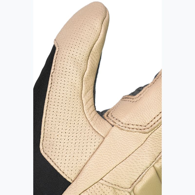 Lyžařské rukavice Reusch Alpine Heritage tan / black 7