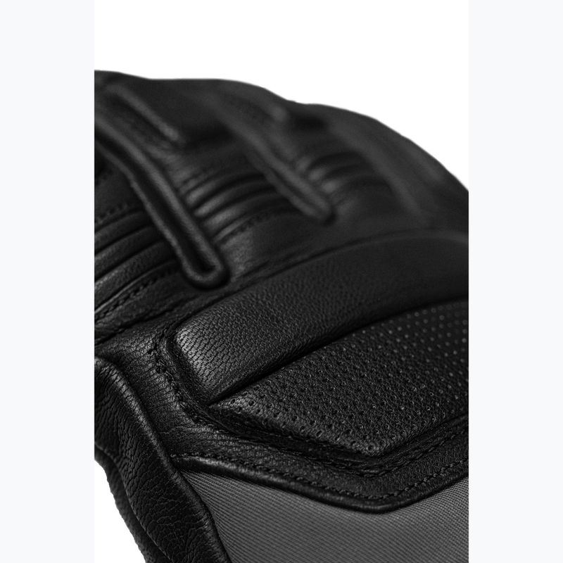 Lyžařské rukavice Reusch Profi SL black/dark granite/safety yellow 6