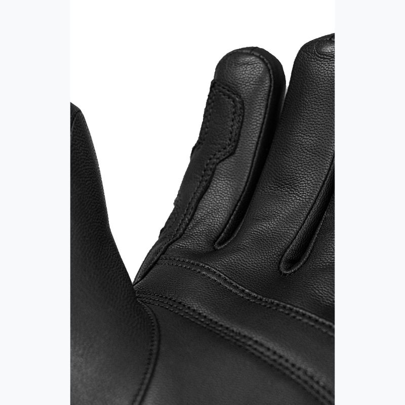 Lyžařské rukavice Reusch Profi SL black/dark granite/safety yellow 7