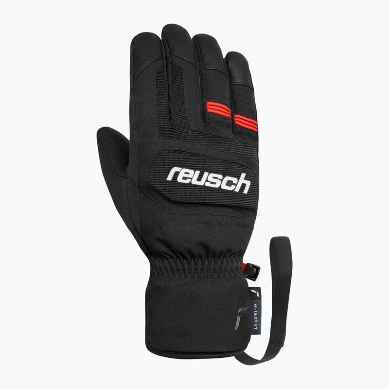 Lyžařské rukavice Reusch Speedster R_Tex XT black/fire red 2