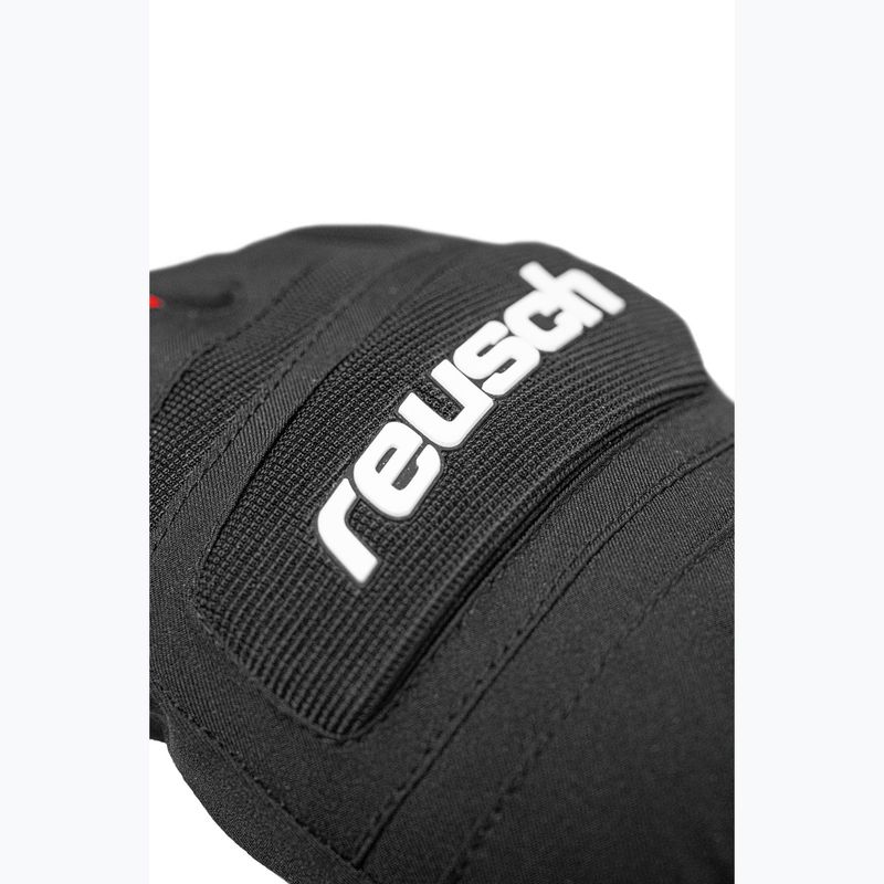 Lyžařské rukavice Reusch Speedster R_Tex XT black/fire red 6