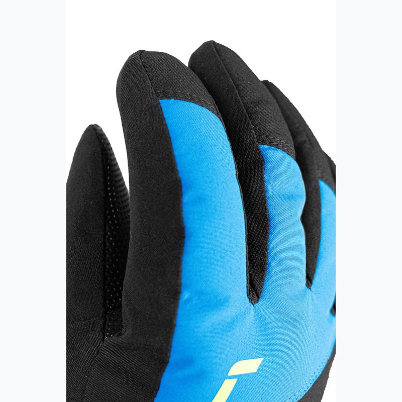 Dětské lyžařské rukavice Reusch Wonder R-TEX® XT Junior blck/bril blu/safety yell 4