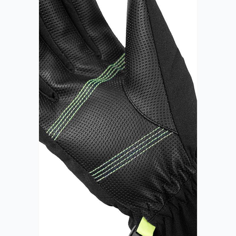 Dětské lyžařské rukavice Reusch Wonder R-TEX® XT Junior blck/bril blu/safety yell 7