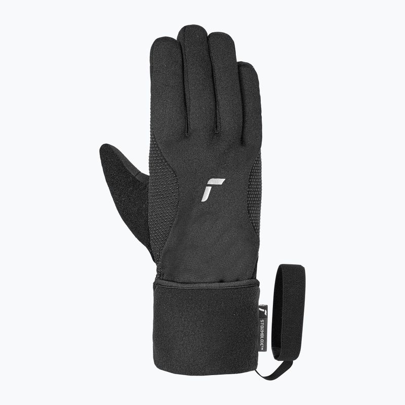 Lyžařské rukavice Reusch Fabio Stormbloxx Touch-Tec black/silver 2