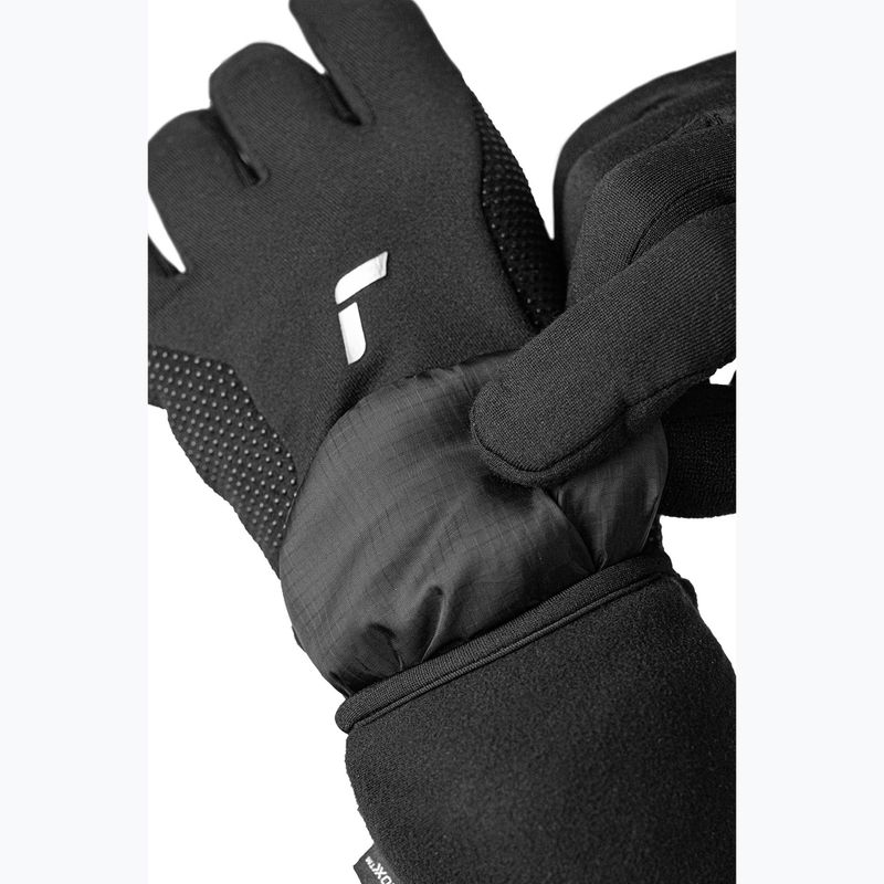 Lyžařské rukavice Reusch Fabio Stormbloxx Touch-Tec black/silver 4