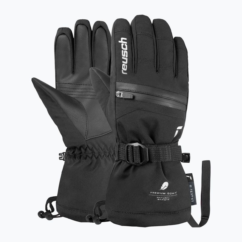 Dětské lyžařské rukavice Reusch Lan R-Tex XT black/silver