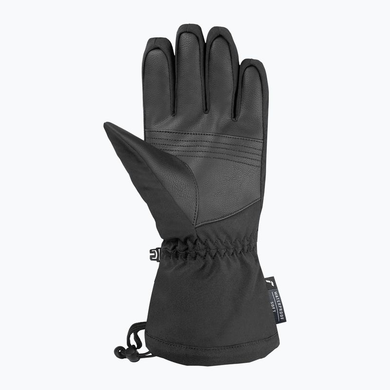 Dětské lyžařské rukavice Reusch Lan R-Tex XT black/silver 3