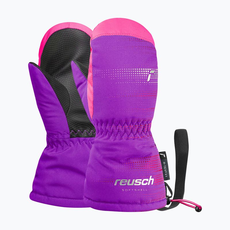 Dětské lyžařské rukavice Reusch Maxi R-Tex XT Mitten cactus flower/pink glo