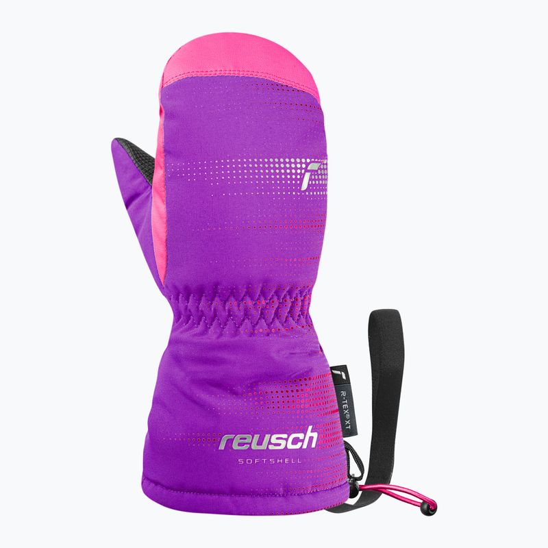 Dětské lyžařské rukavice Reusch Maxi R-Tex XT Mitten cactus flower/pink glo 2