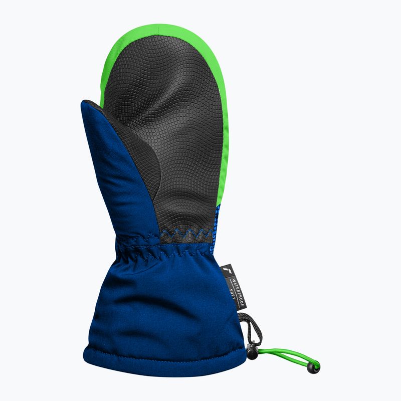 Dětské lyžařské rukavice Reusch Maxi R-Tex XT Mitten surf the web/green gecko 3