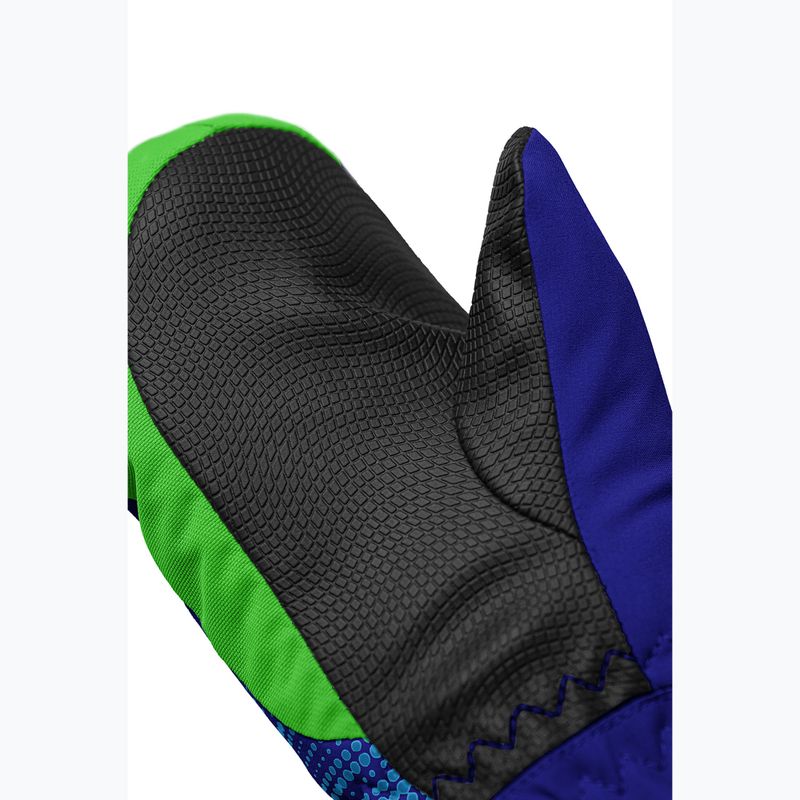 Dětské lyžařské rukavice Reusch Maxi R-Tex XT Mitten surf the web/green gecko 5