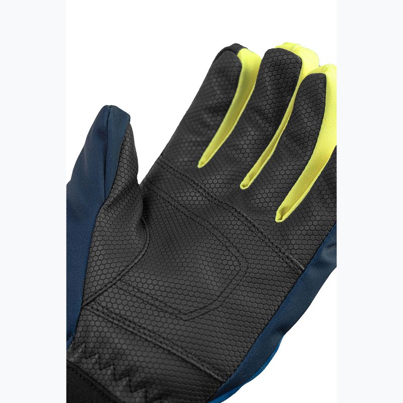 Dětské lyžařské rukavice Reusch Leo R-Tex XT black/imperial blue/safety yellow 6