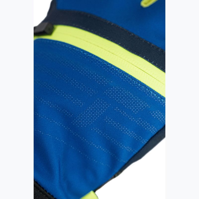 Dětské lyžařské rukavice Reusch Leo R-Tex XT black/imperial blue/safety yellow 7