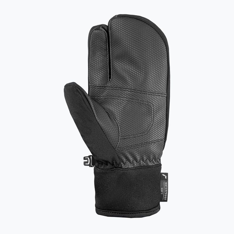 Dětské lyžařské rukavice Reusch Leo R-Tex XT Lobster black/white 3