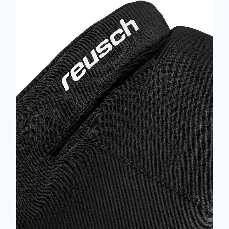 Dětské lyžařské rukavice Reusch Leo R-Tex XT Lobster black/white 4