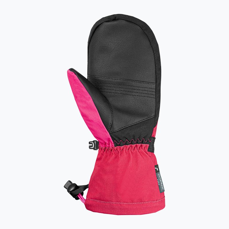 Dětské lyžařské rukavice Reusch Lan R-Tex XT Mitten cerise/pink glo 3