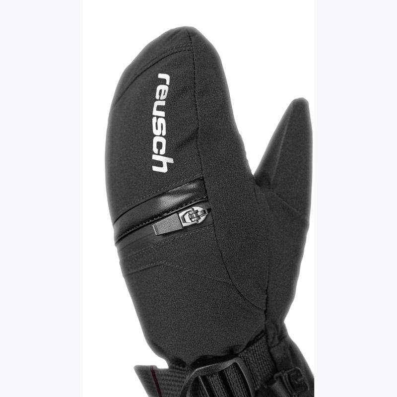 Dětské lyžařské rukavice Reusch Lan R-Tex XT Mitten black/silver 4