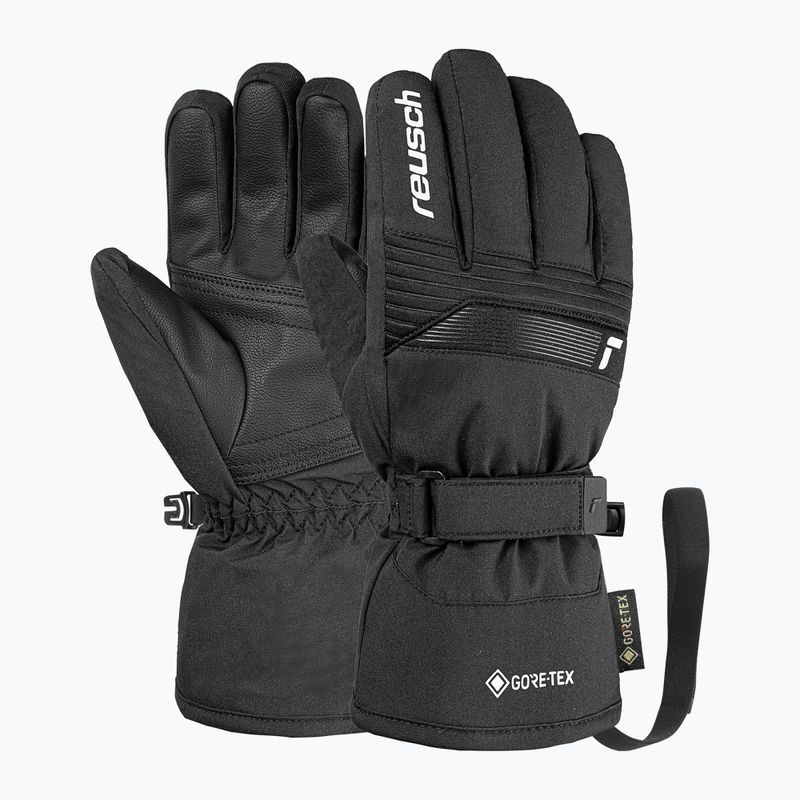 Dětské lyžařské rukavice Reusch Rocket GORE-TEX black/white