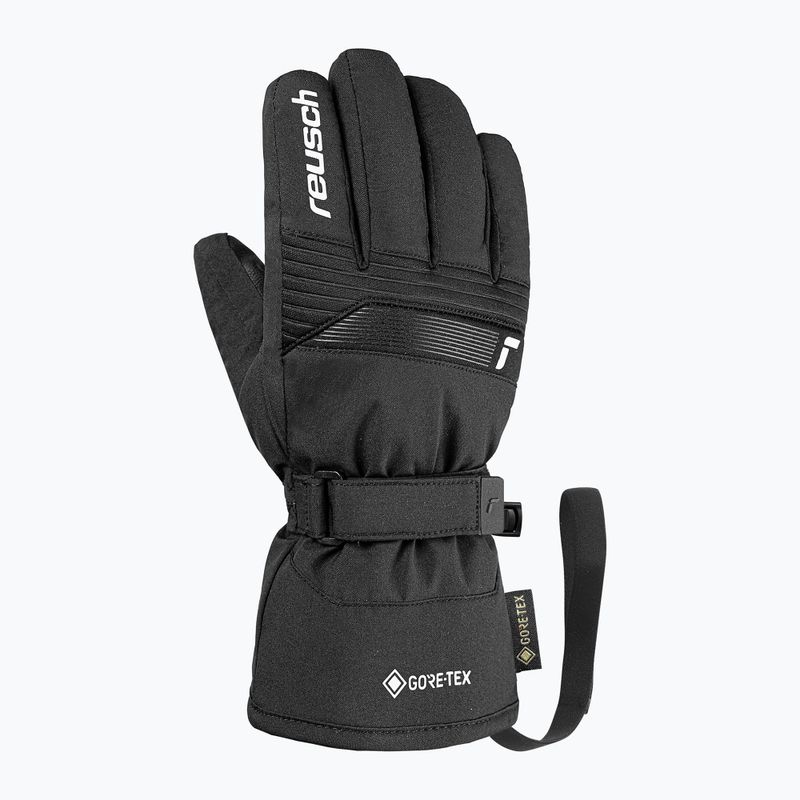 Dětské lyžařské rukavice Reusch Rocket GORE-TEX black/white 2