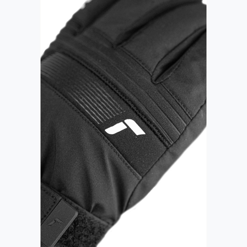 Dětské lyžařské rukavice Reusch Rocket GORE-TEX black/white 5