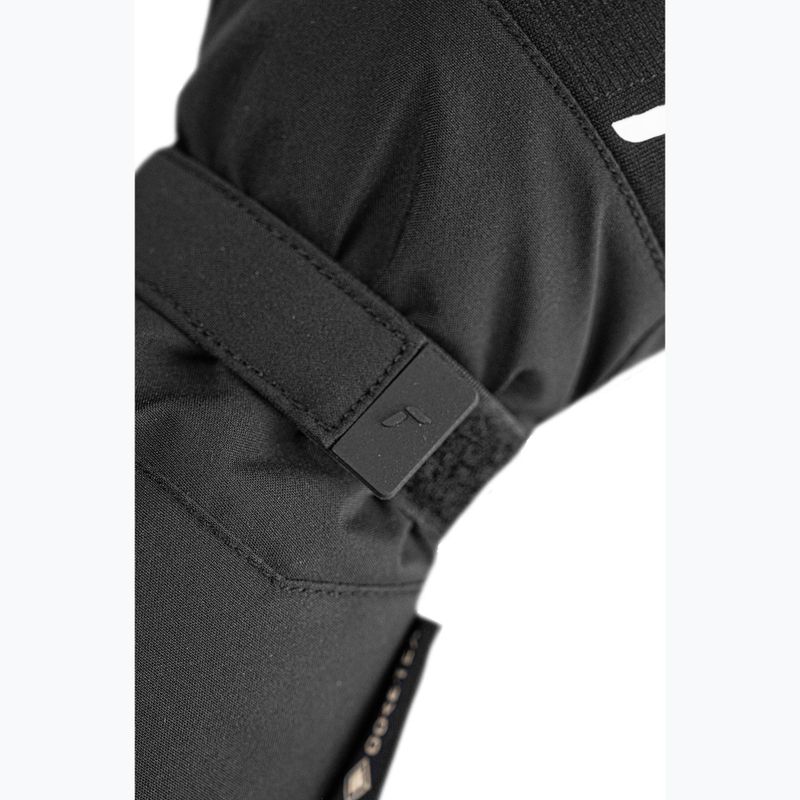 Dětské lyžařské rukavice Reusch Rocket GORE-TEX black/white 6
