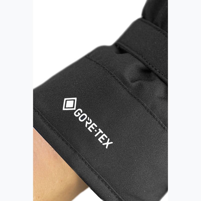 Dětské lyžařské rukavice Reusch Rocket GORE-TEX black/white 7