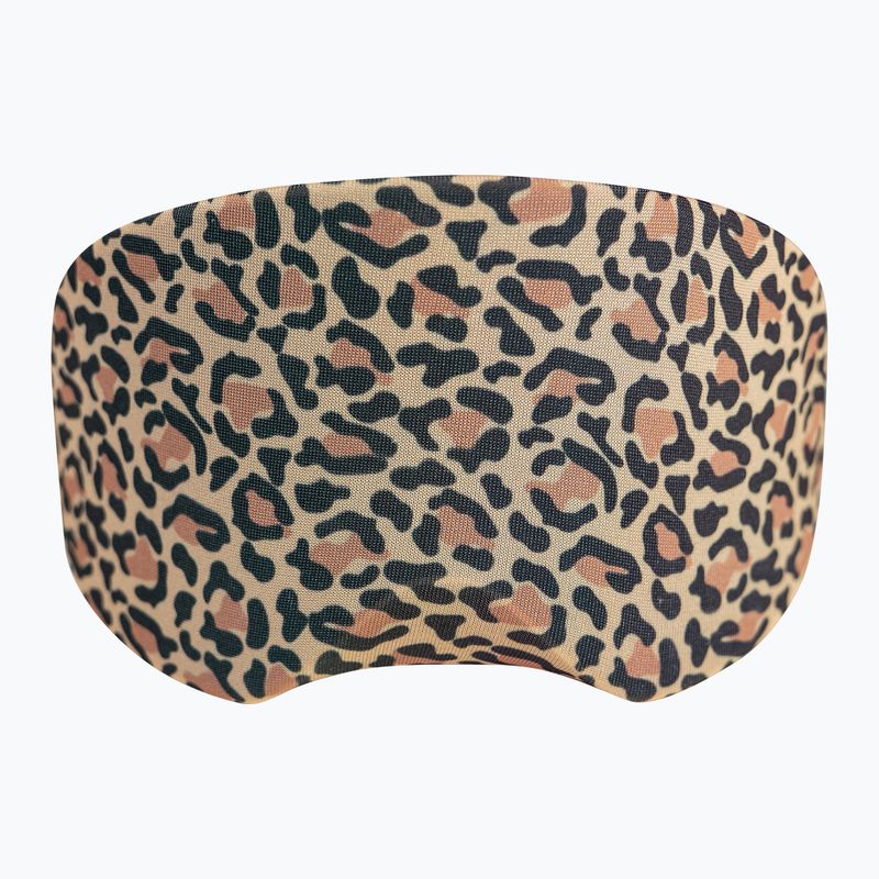 Obal na brýle Reusch Goggle Cover beige leopard 3