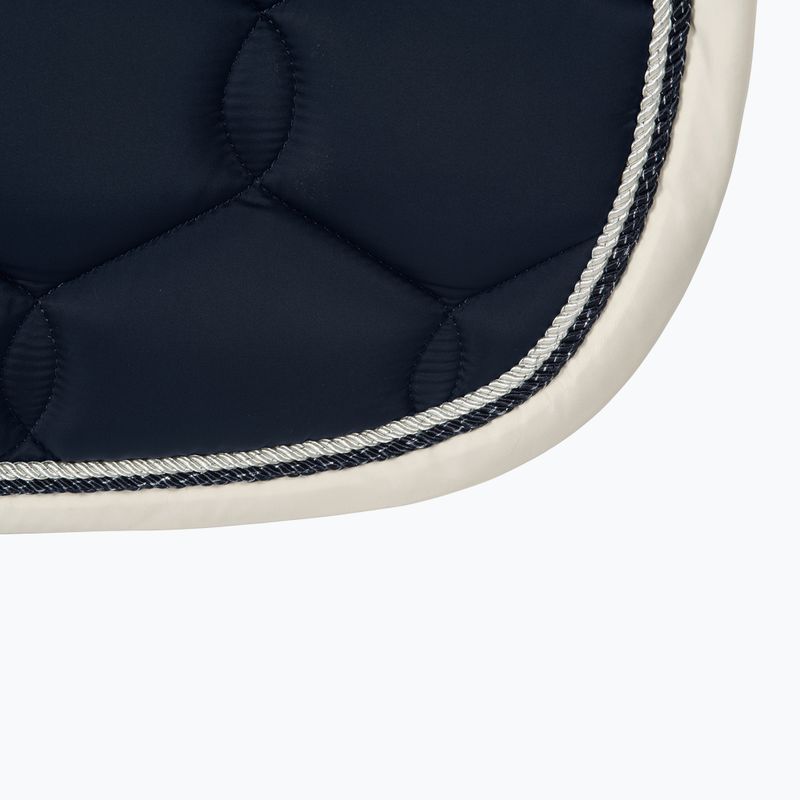 Eskadron Glossy Wave Contrast horse blanket navy blue 218500444380 2