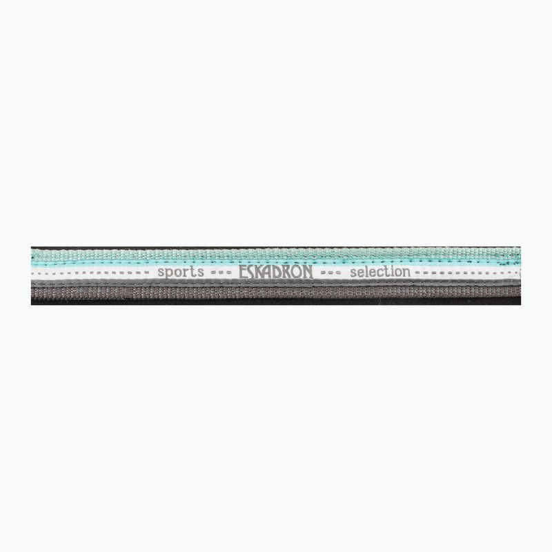 Ohlávka pro koně Eskadron Pin Buckle zelená bílá šedá 410000815411 2