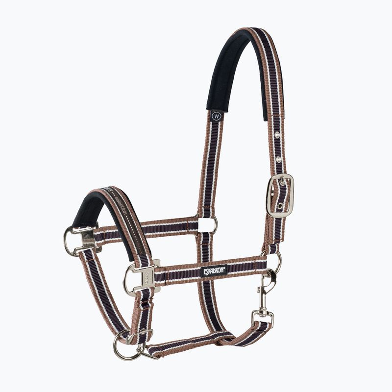 Ohlávka pro koně Eskadron Pin Buckle hnědá 410000815681