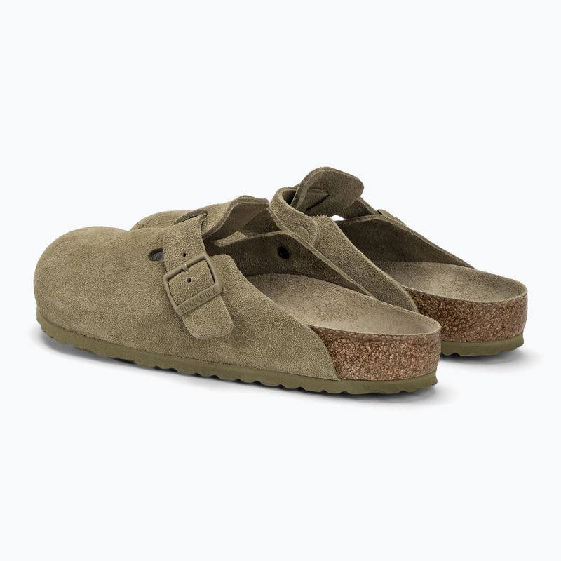 Dámské pantofle   BIRKENSTOCK Boston SFB VL Regular faded khaki 3