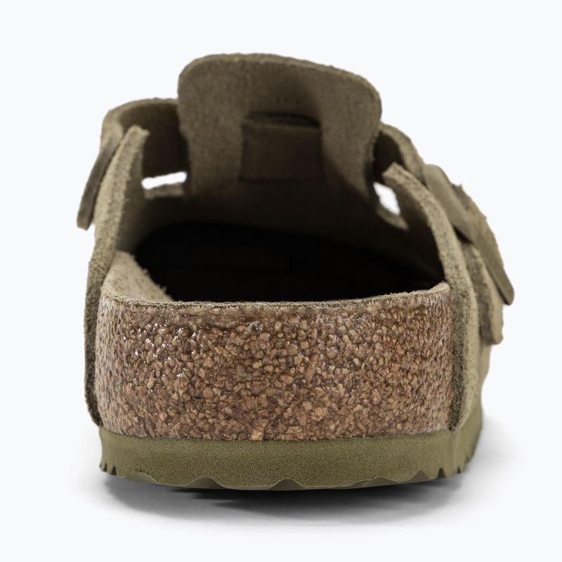 Dámské pantofle   BIRKENSTOCK Boston SFB VL Regular faded khaki 7