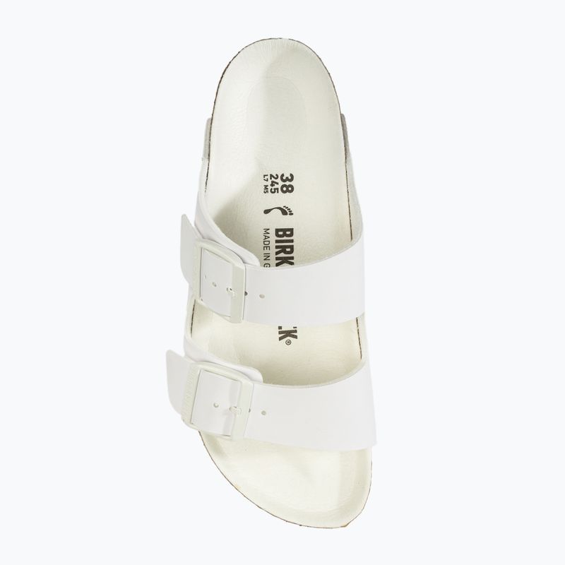 Pantofle BIRKENSTOCK Arizona BF Narrow triples white 6