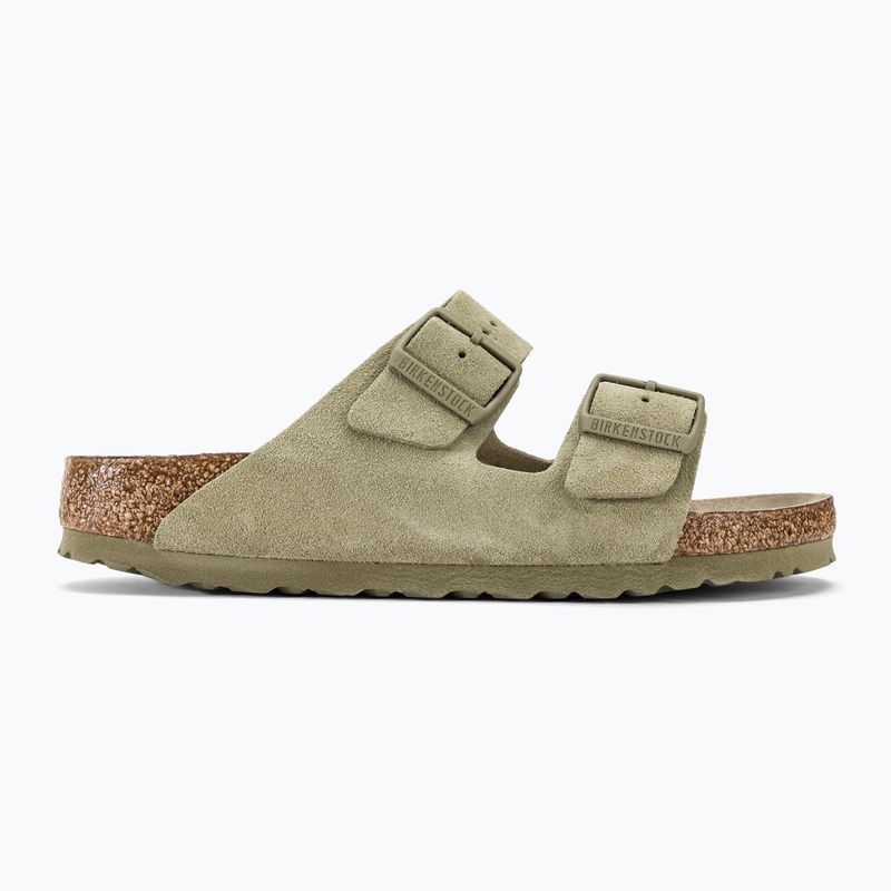 Pantofle BIRKENSTOCK Arizona Suede Narrow faded khaki 2
