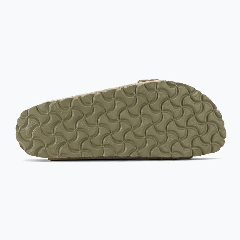 Pantofle BIRKENSTOCK Arizona Suede Narrow faded khaki 5